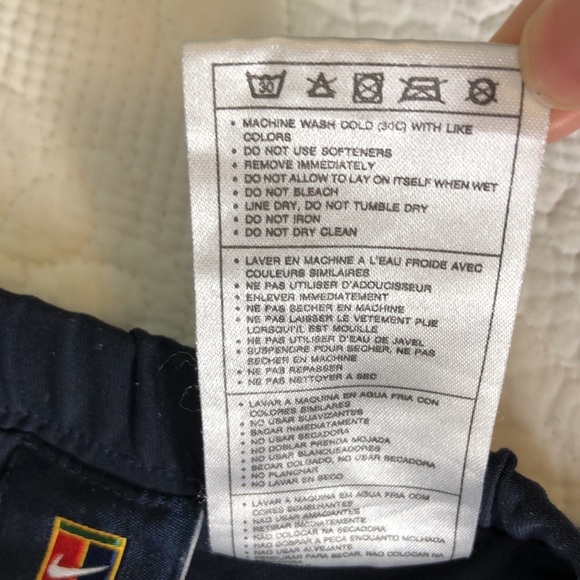 Nike Court Tennis mini Skort Vintage Blue Size M - Picture 8 of 9